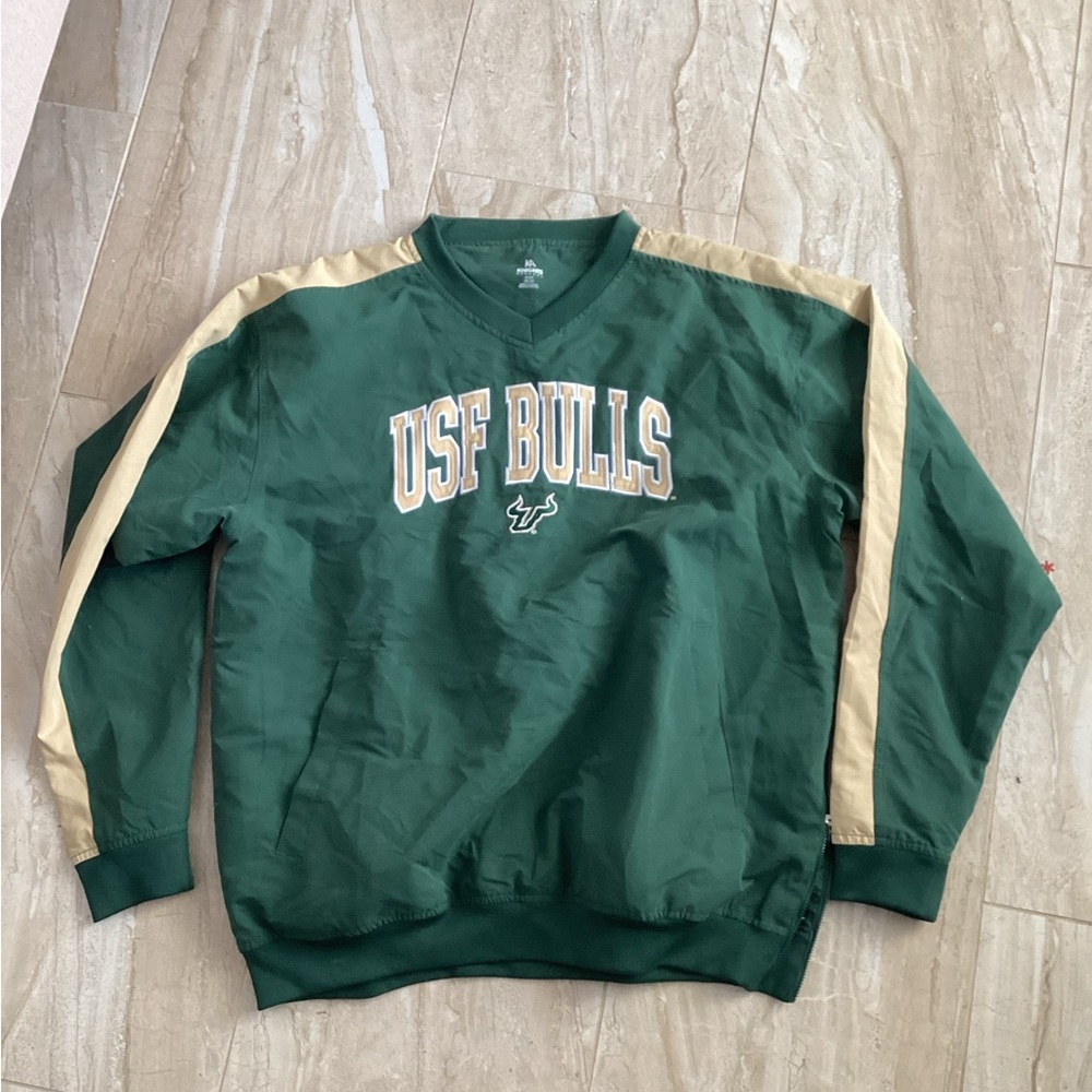 USF Green Windbreaker